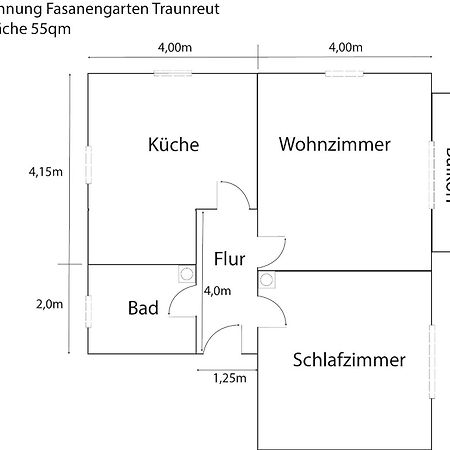 Fasanengarten In Traunreut Exterior foto